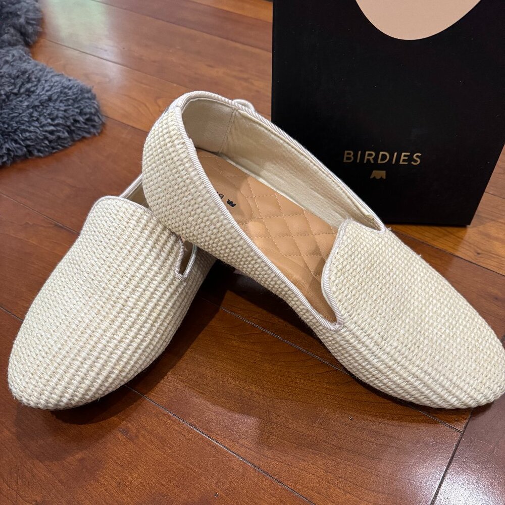 (NOT Avail) Birdies The Starling Loafer – Ivory Raffia – Women’s Size 10 shoe